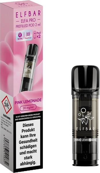 elfbar elfa pod pink lemonade Elf Bar Elfa Pods pink lemonade main image 0