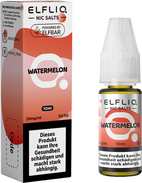 Elfbar Elfliq Watermelon 20mg 10ml