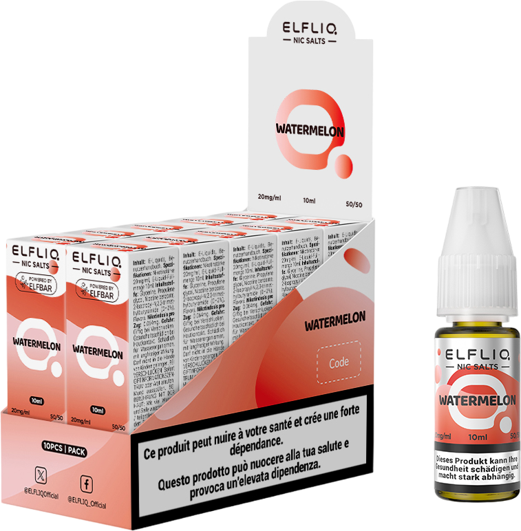 Elfbar Elfliq Watermelon 20mg 10ml