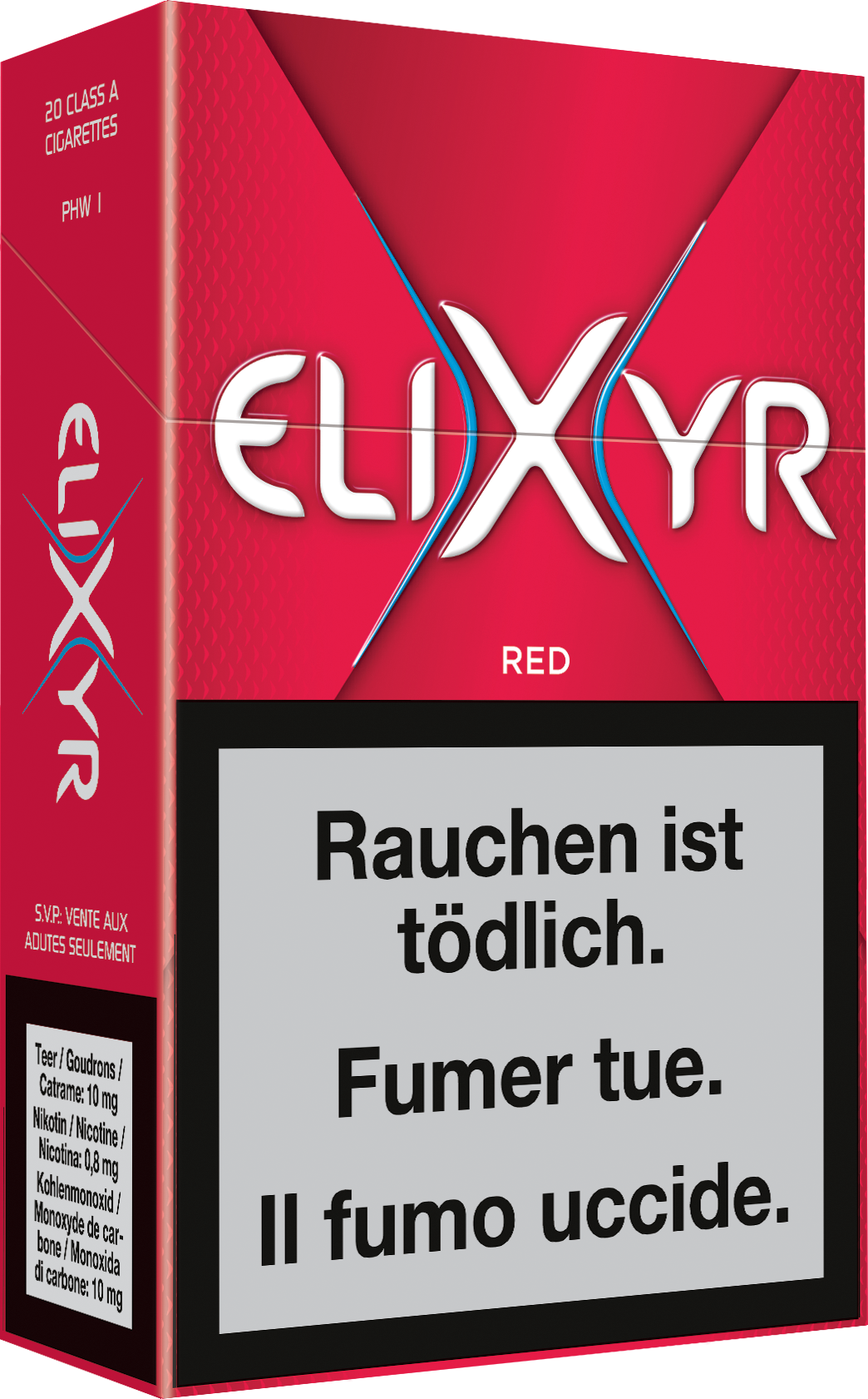 Elixyr Red Full Flavour Box K Kiosk Tabakshop Elixyr Red Full Flavour Box K Kiosk Tabakshop
