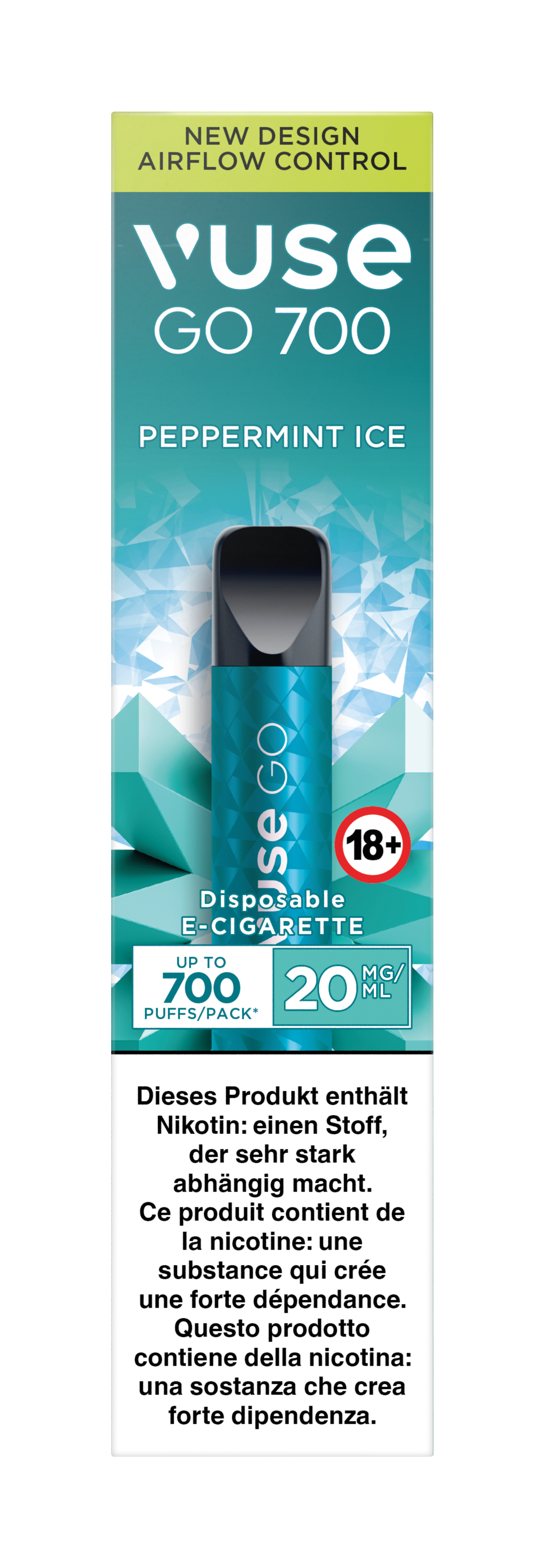 Vuse Go 700 Peppermint Ice VUSE GO RELOAD Vuse Go 700 Peppermint Ice VUSE GO RELOAD