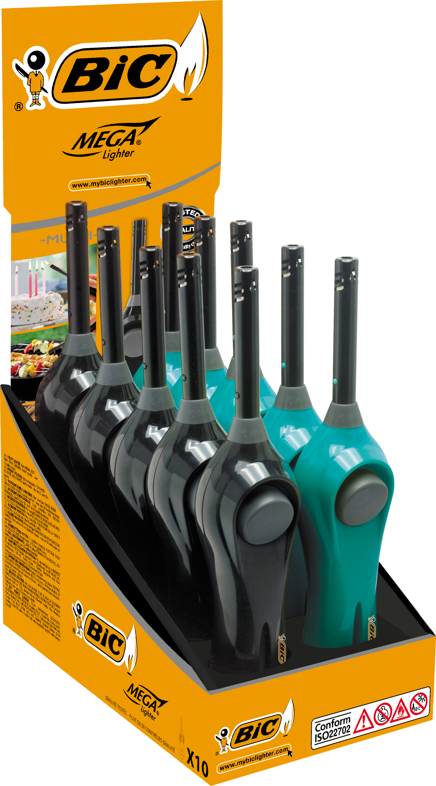 Accendino BiC Megalighter Gasanzünder