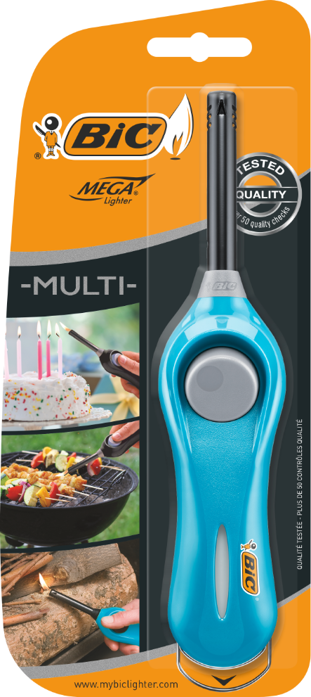 Feuerzeug BiC Megalighter Gasanzünder