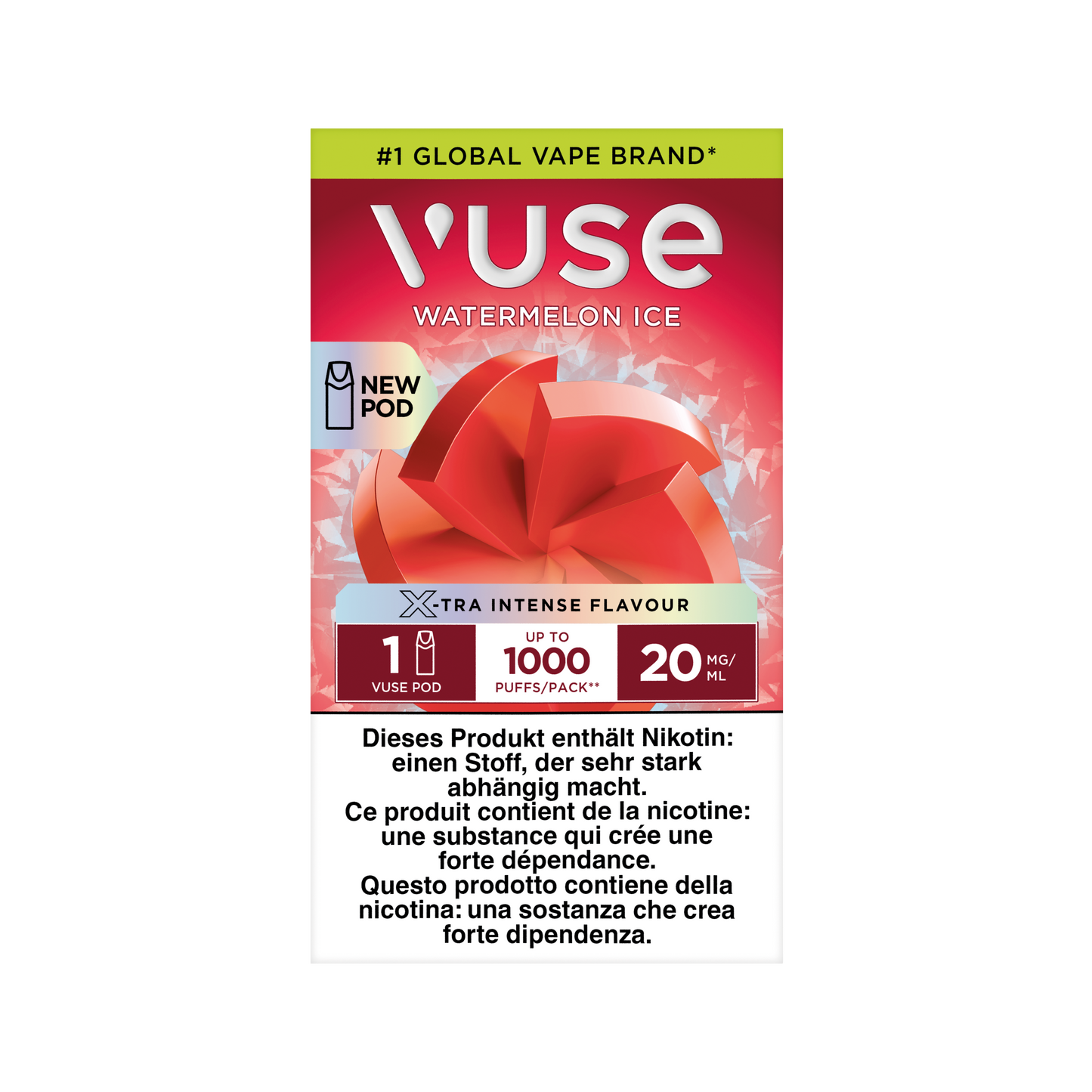 Vuse 1000 Watermelon Ice 20mg