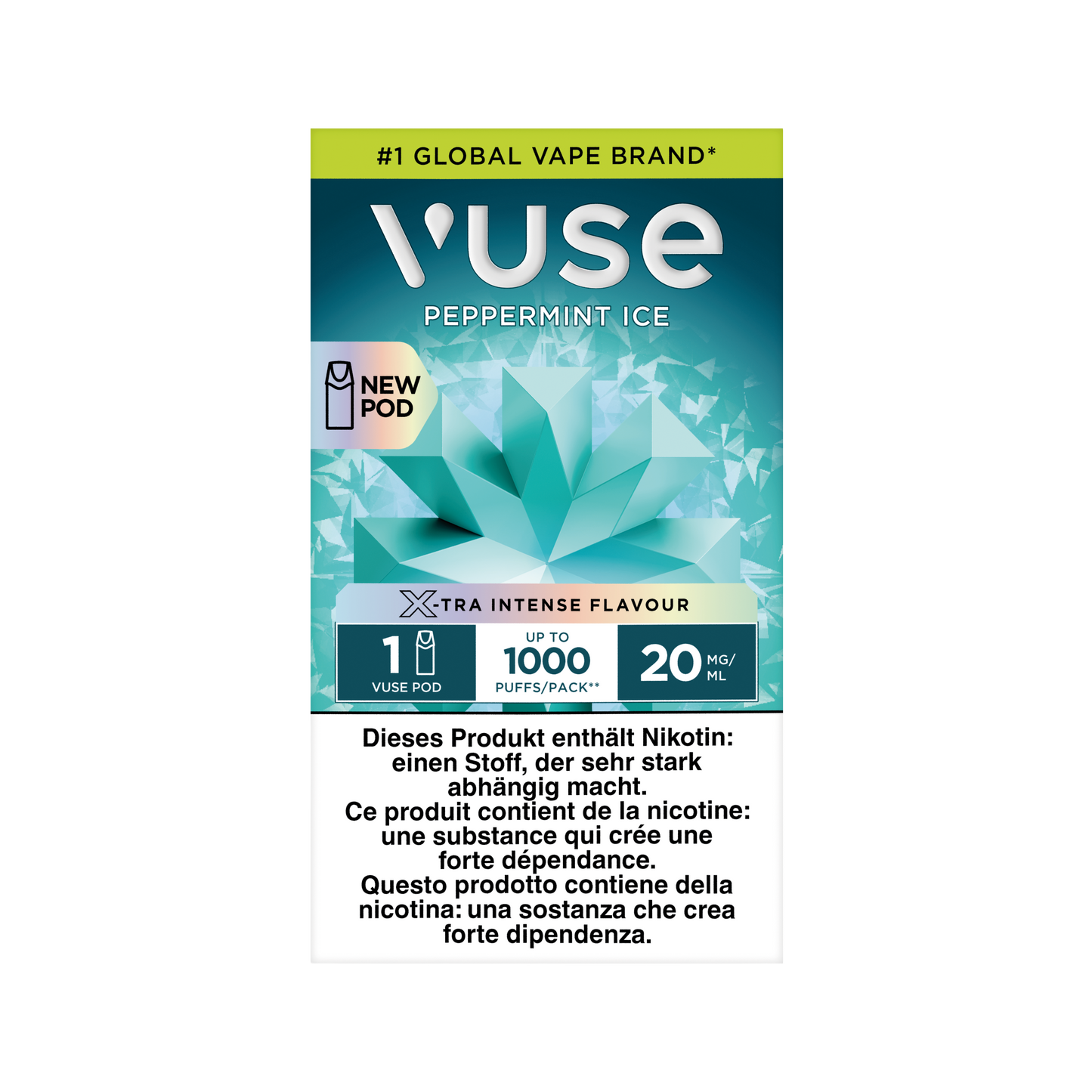 Vuse 1000 Peppermint Ice 20mg