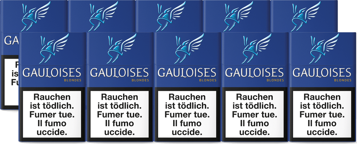 Gauloises Blondes Bleu Box