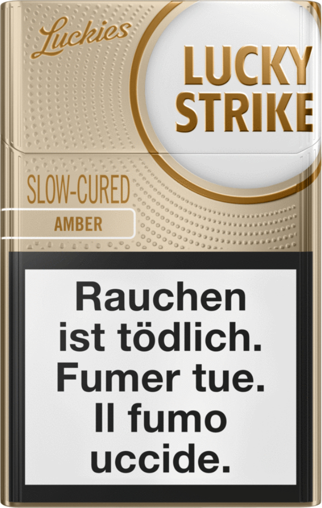 Lucky Strike Amber Box