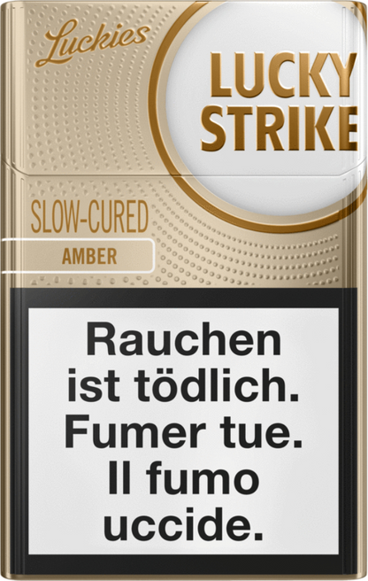 Lucky Strike Amber Box