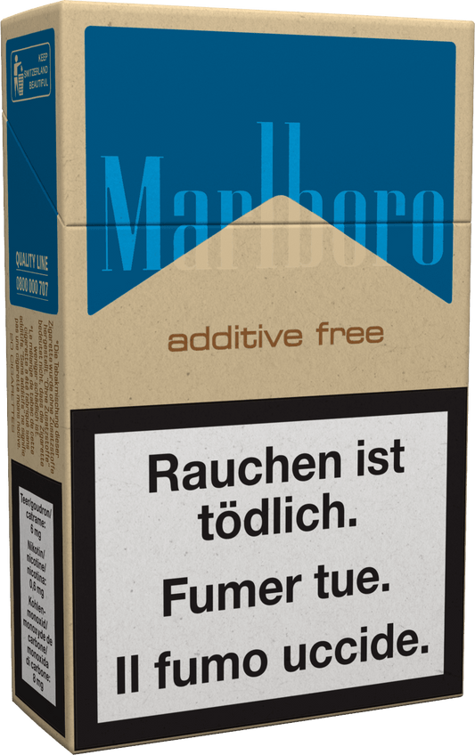 Marlboro Additive Free Blue