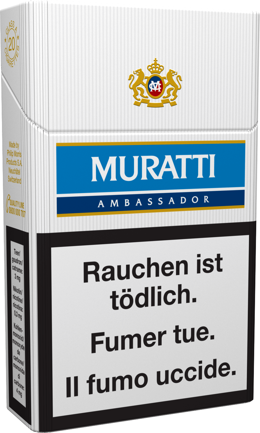 Muratti Ambassador Blue Box