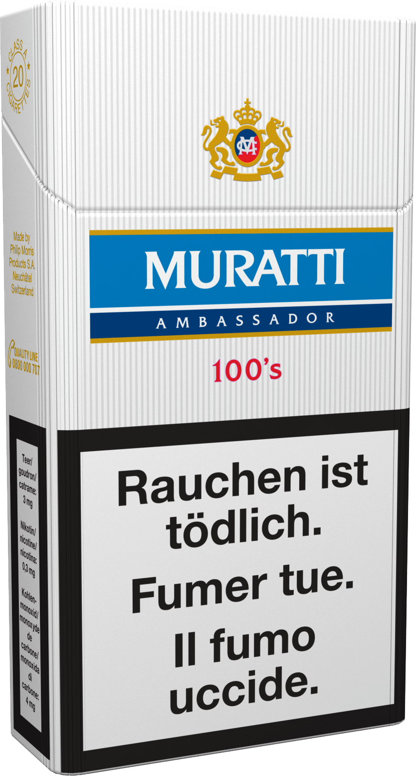 Muratti Blue 100'S Box