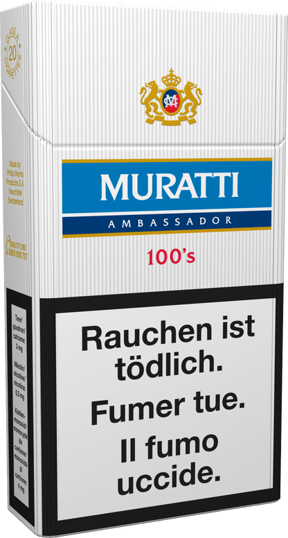 Muratti Blue 100'S Box