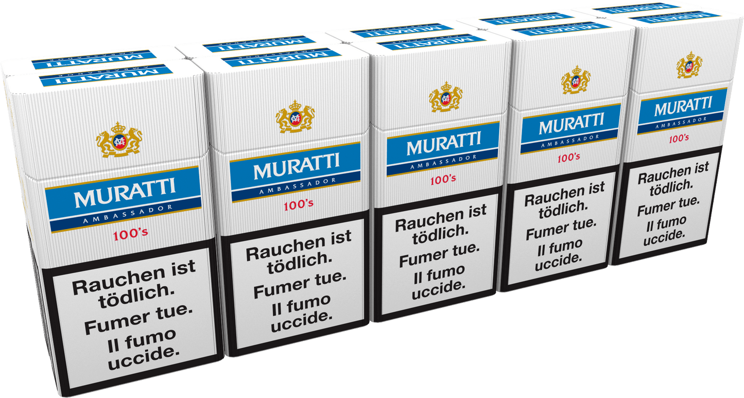Muratti Blue 100'S Box