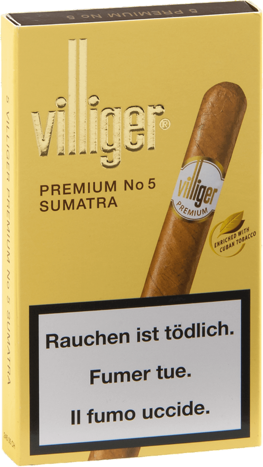 Villiger Premium No. 5 Sumatra 5 Stück