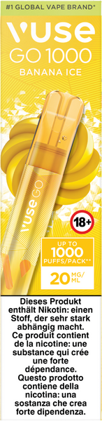 Vuse Go 1000 Pen Banana Ice 20mg k kiosk Tabakshop Vuse Go 1000 Pen Banana Ice 20mg k kiosk Tabakshop