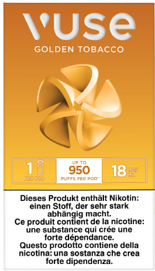 Vuse Pro Golden Tobacco 18mg Single