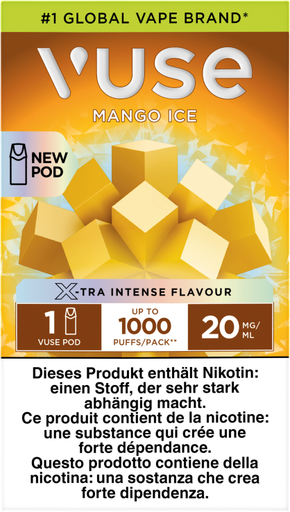 Vuse 1000 Mango Ice 20mg
