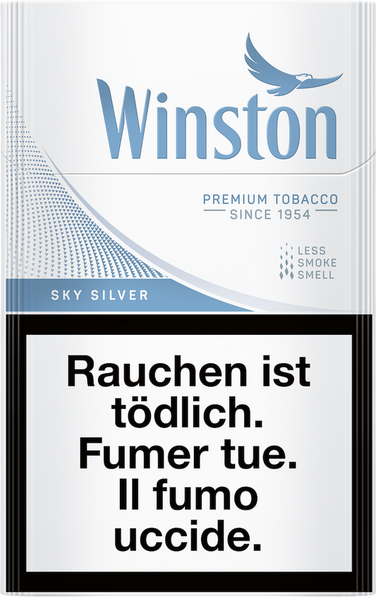 Winston Sky Silver Box