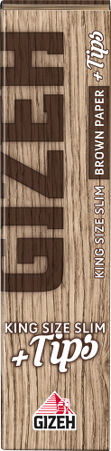 Zigarettenpapier Gizeh Brown King Size Slim+Tip