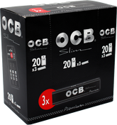 Cartine per Sigarette OCB Slim Premium Trio