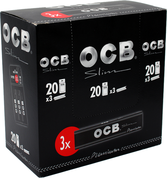 Cartine per Sigarette OCB Slim Premium Trio