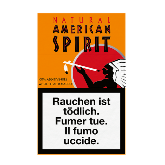 Natural American Spirit Orange Box