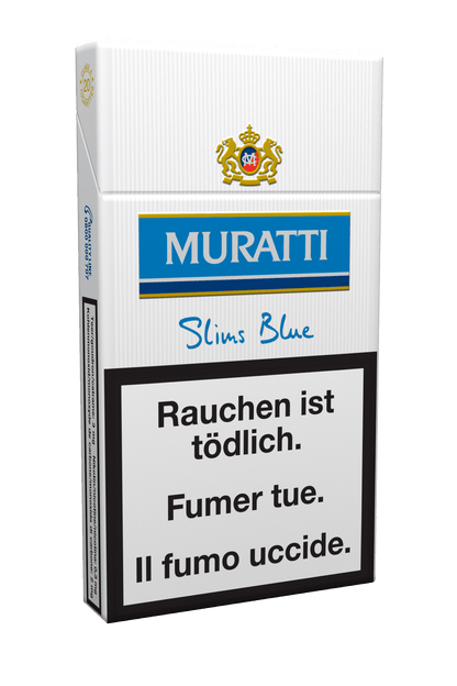 Muratti Slims Blue 100'S Box