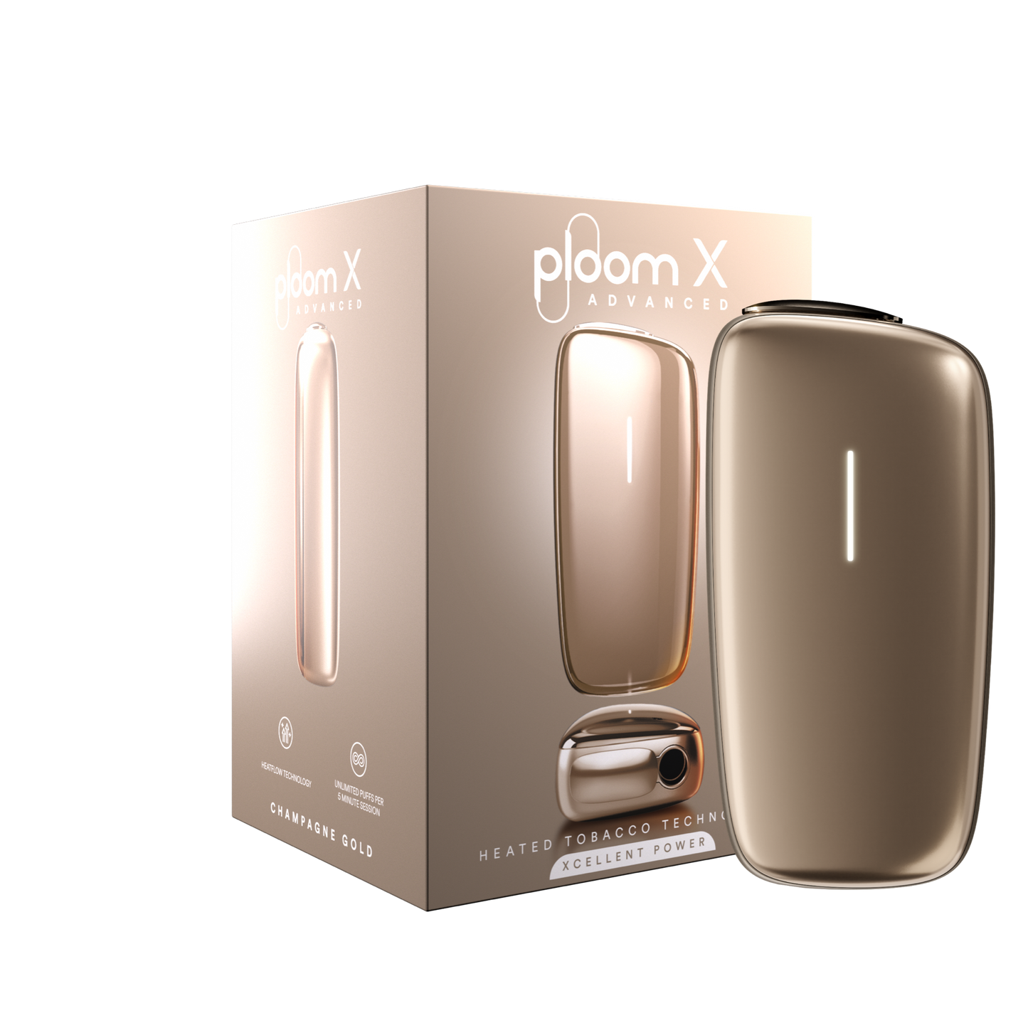 Ploom X Advanced Champagne Gold Kit