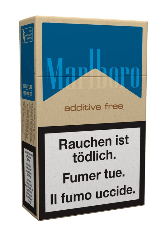 Marlboro Additive Free Blue