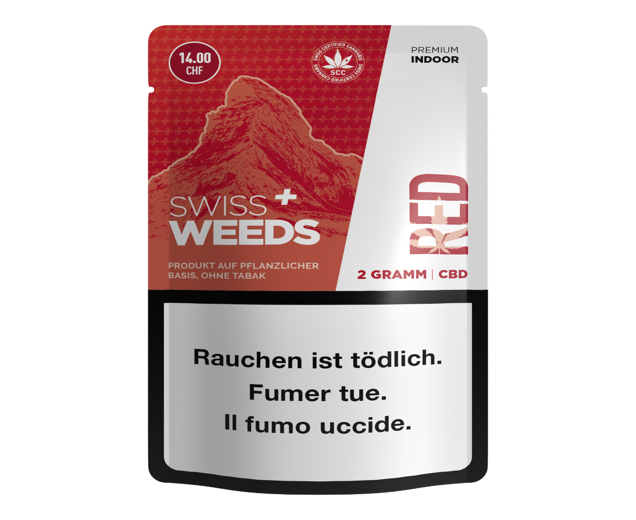 Swiss Weeds RED CBD 2g