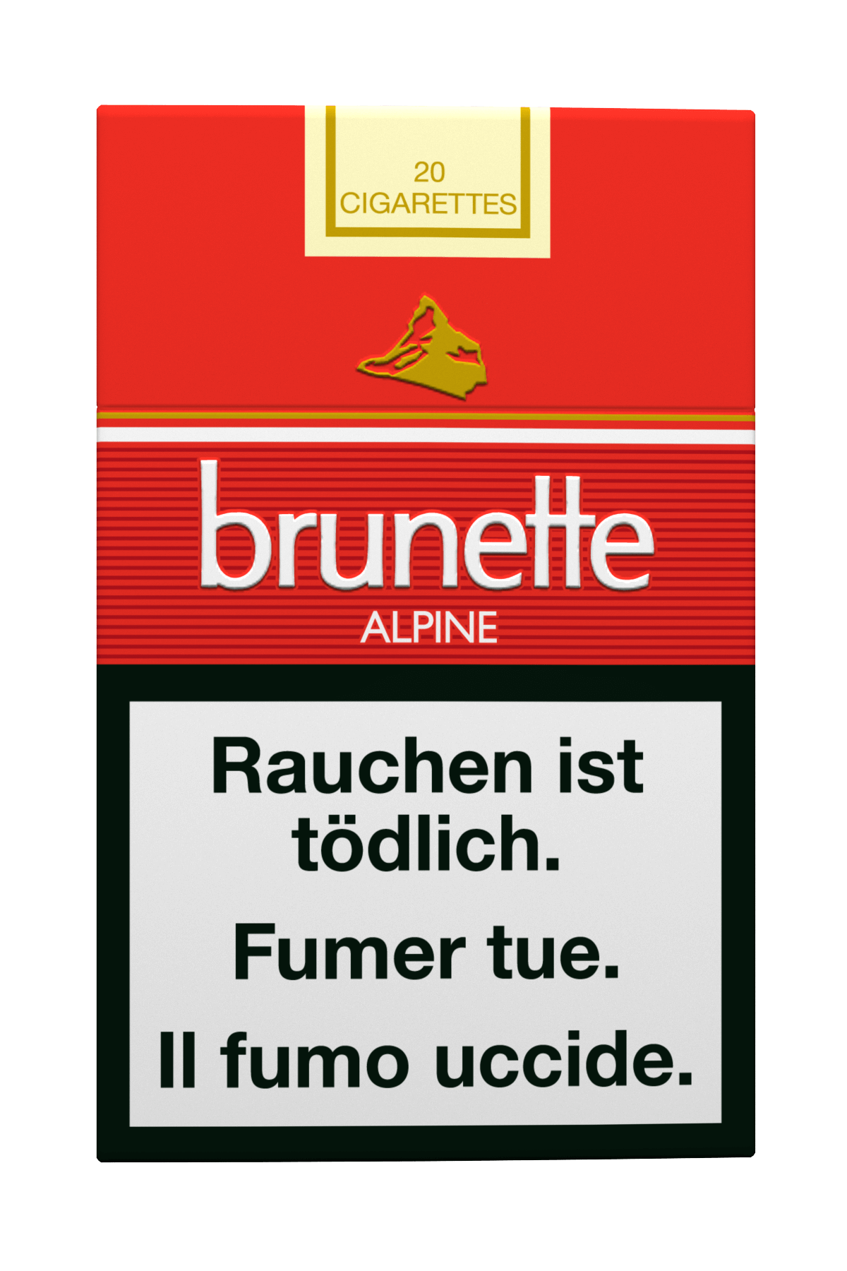 Brunette Alpine Box Zigaretten