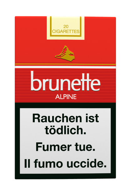 Brunette Alpine Box Zigaretten