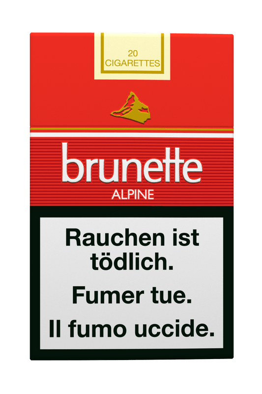 Brunette Alpine Box Zigaretten