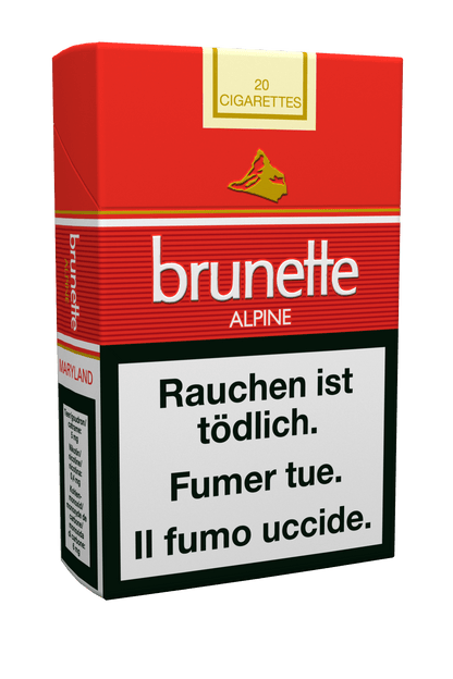 Brunette Alpine Box Zigaretten