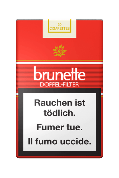 Brunette Doppel Filter Soft Zigaretten