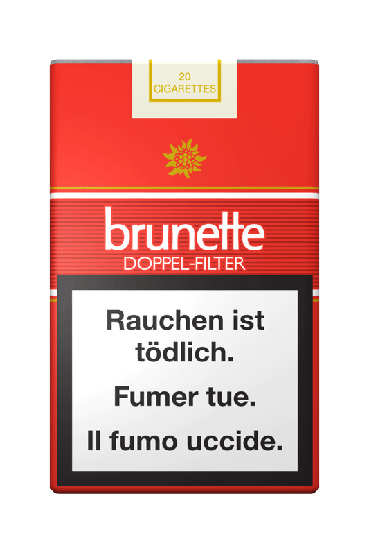 Brunette Doppel Filter Soft Zigaretten