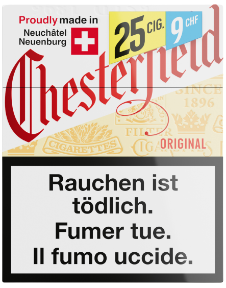 Chesterfield Original Ks Box Big Pack 25 Zigaretten