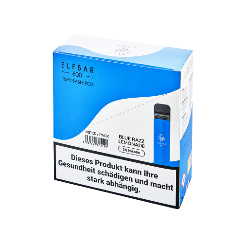 Elfbar 600 Blue Razz Lemonade Vape