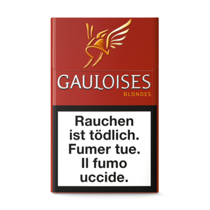 Gauloises Blondes Rouges Box Zigaretten