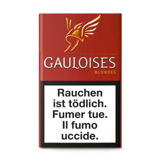 Gauloises Blondes Rouges Box Zigaretten