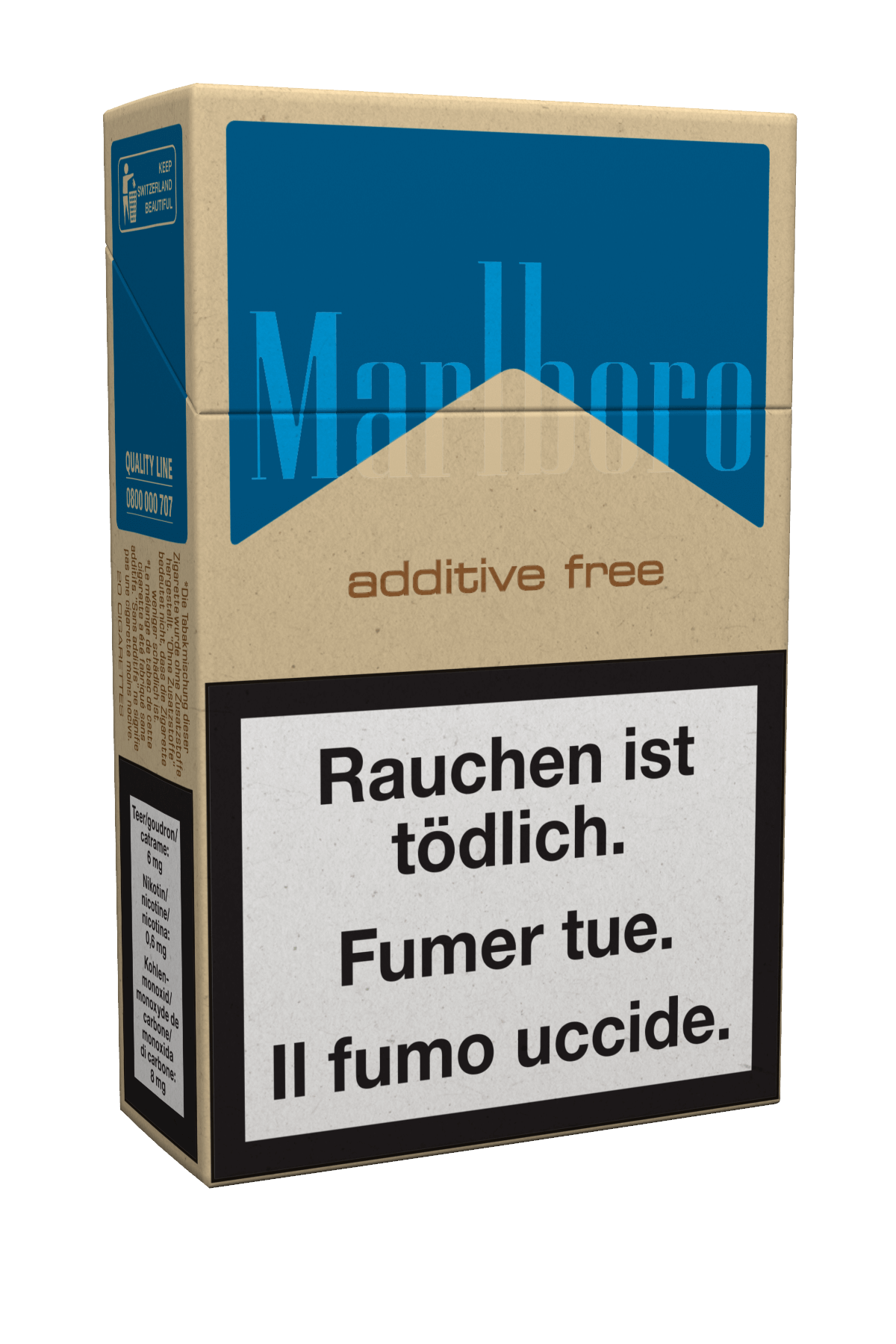 Marlboro Additive Free Blue Zigaretten