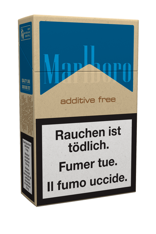 Marlboro Additive Free Blue Zigaretten