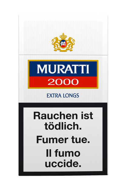 Muratti 2000 Extra Long 100'S Box Zigaretten