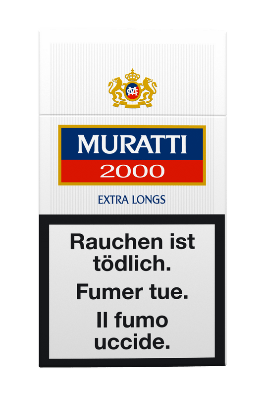 Muratti 2000 Extra Long 100'S Box Zigaretten