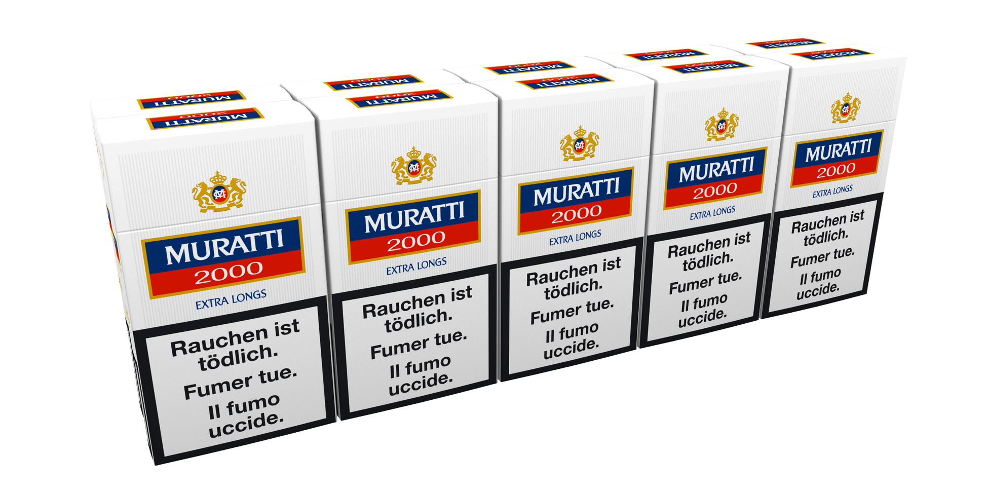 Muratti 2000 Extra Long 100'S Box Zigarettenstange