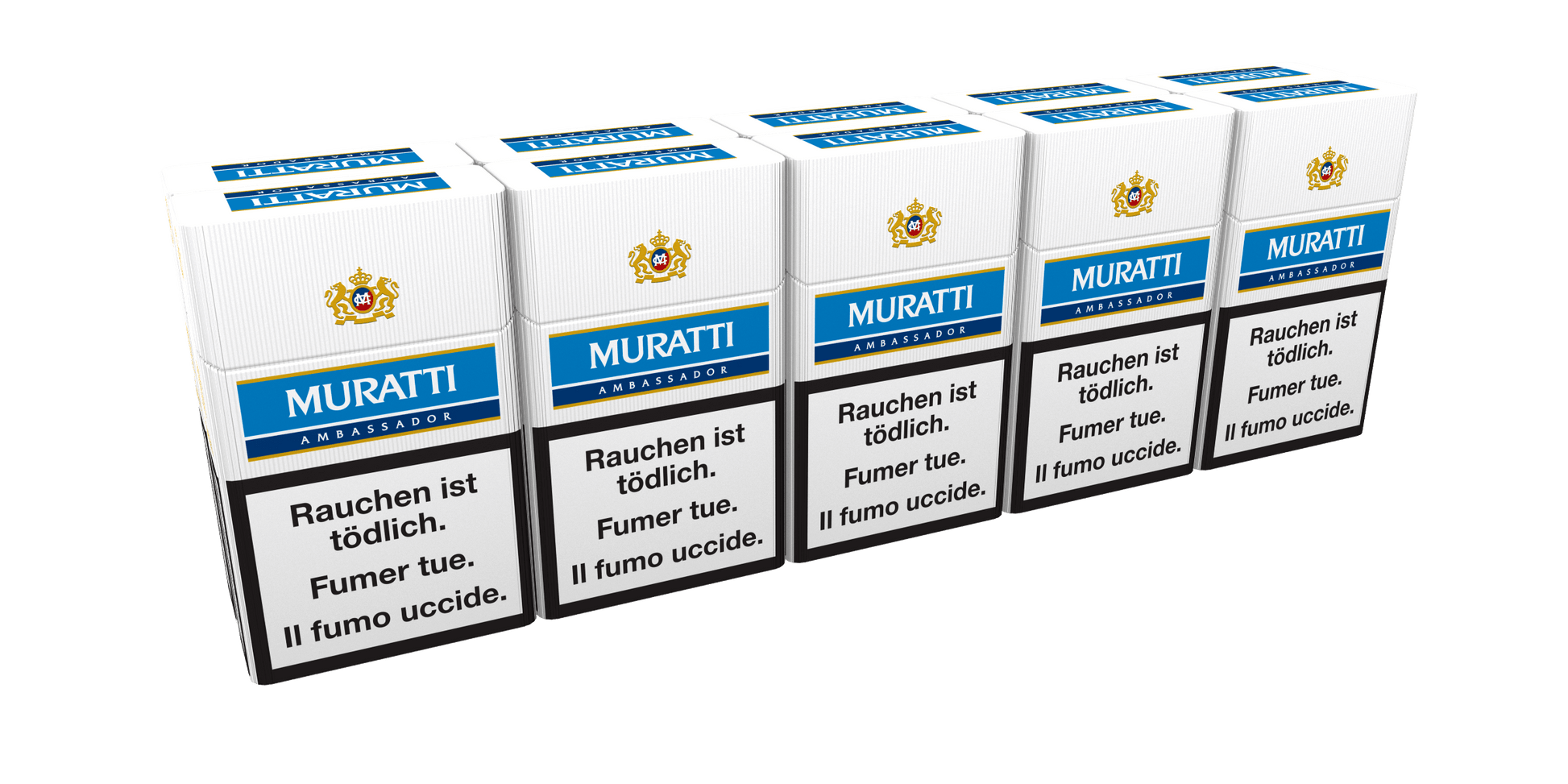 Muratti Ambassador Blue Box Zigarettenstange