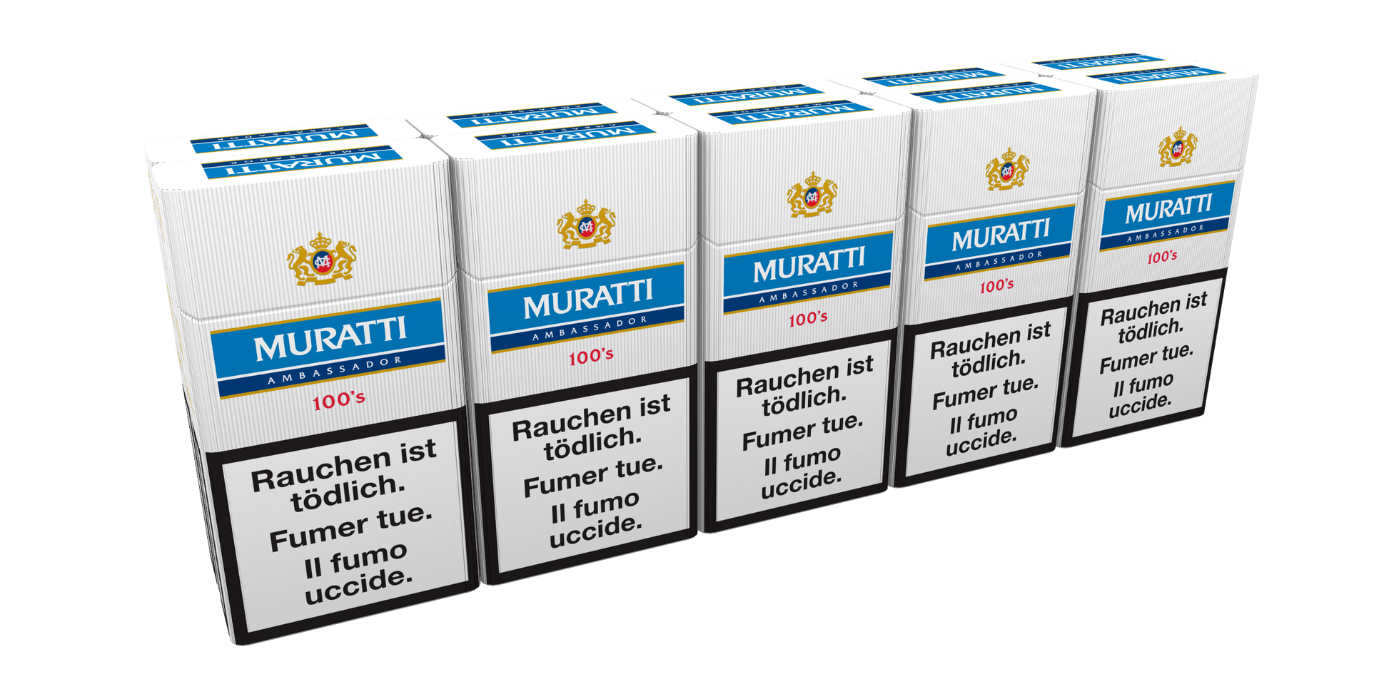 Muratti Blue 100'S Box Zigarettenstange