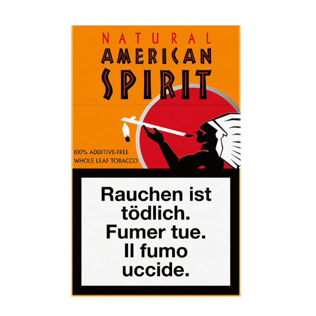 Natural American Spirit Orange Box Zigaretten