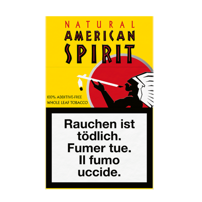 Natural American Spirit Yellow Box Zigaretten