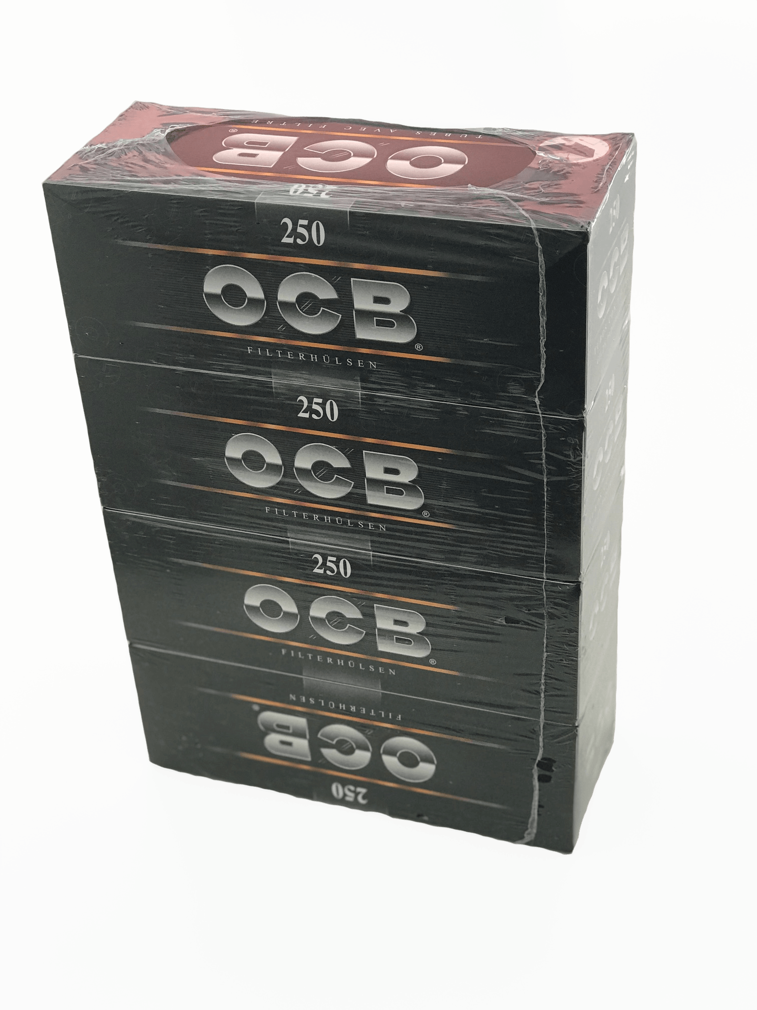 OCB Premium Tubes 250 Stück Zigarettenhülsen